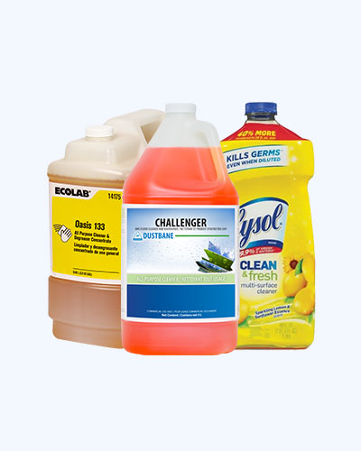 All-Purpose Cleaner in White Bottle