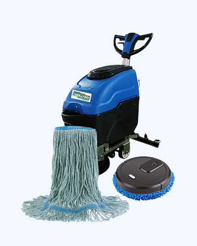 Mop Set with Machine and Cleaning Pads